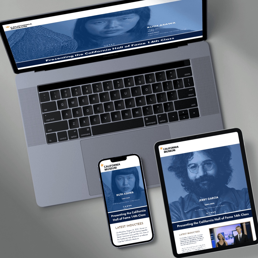 Alt text: Women’s History Month storytelling-driven social campaign California trailblazers. Strategy and creative by Brenna Hamilton.