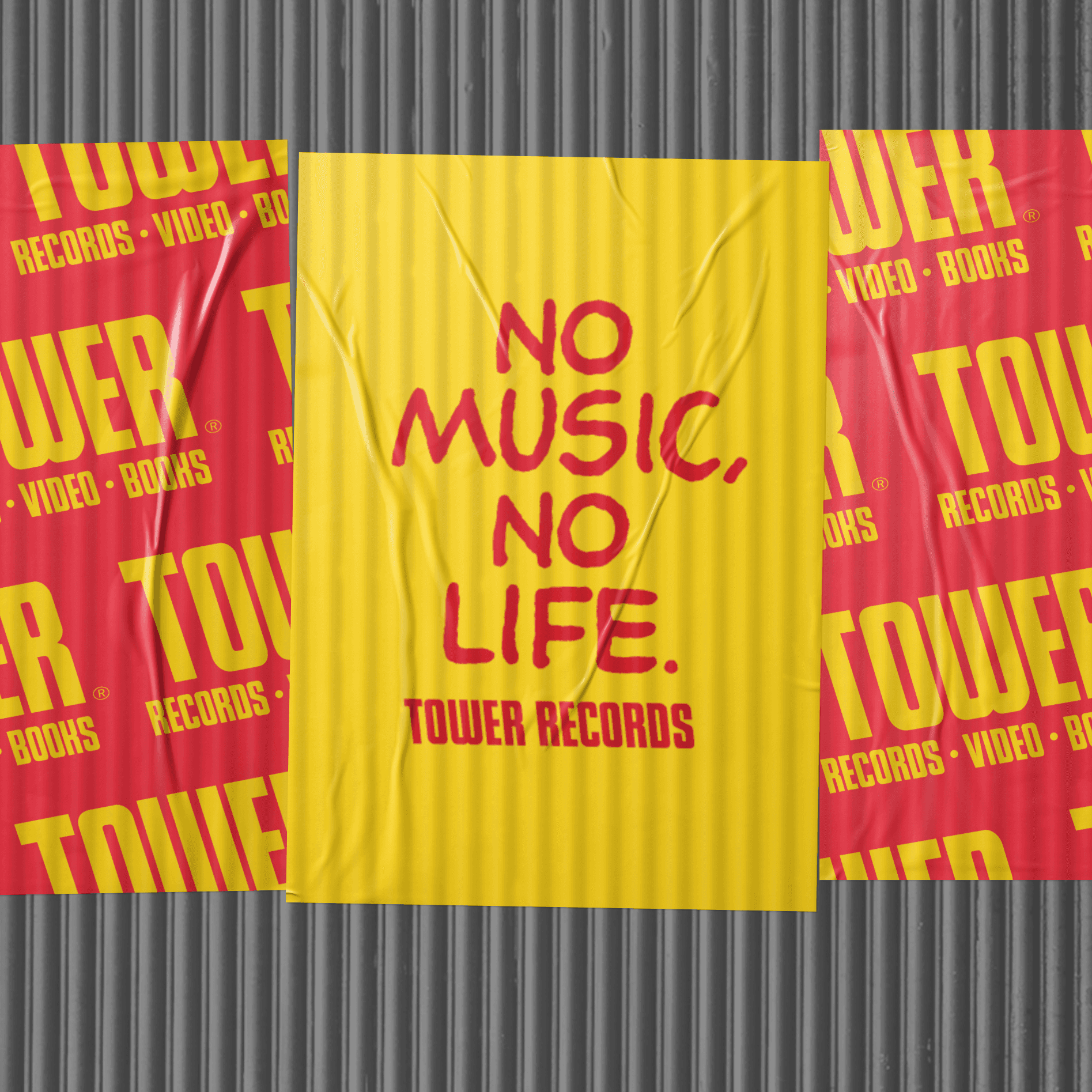 Tower Records TV campaign by Brenna Hamilton for Clark + Associates.