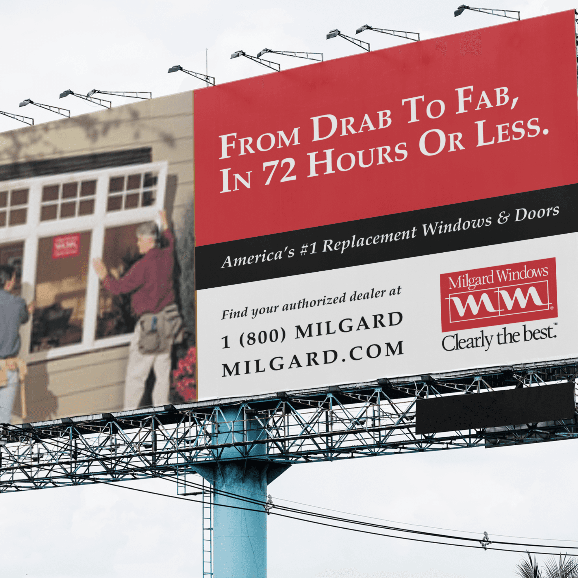 Milgard Windows campaign by Brenna Hamilton for Clark + Associates.