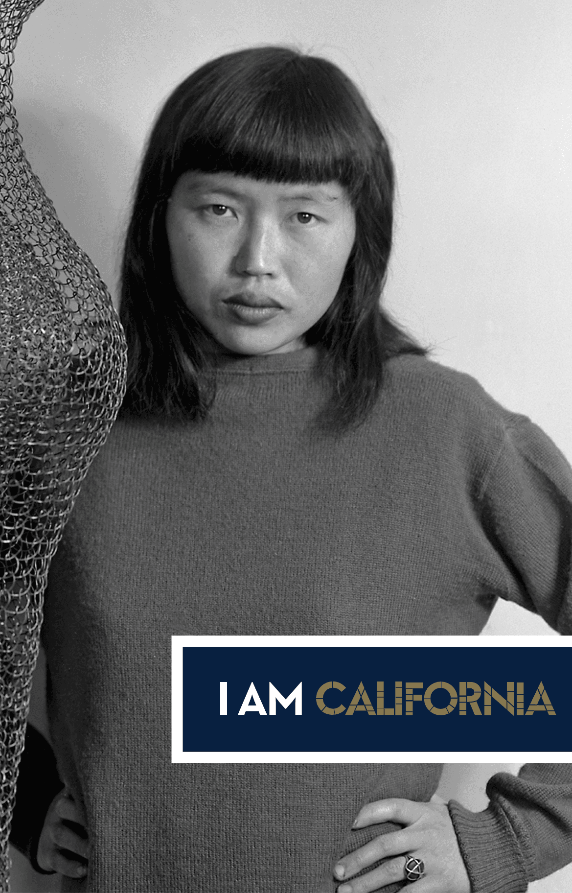 Ruth Asawa California Hall of Fame biography graphic image