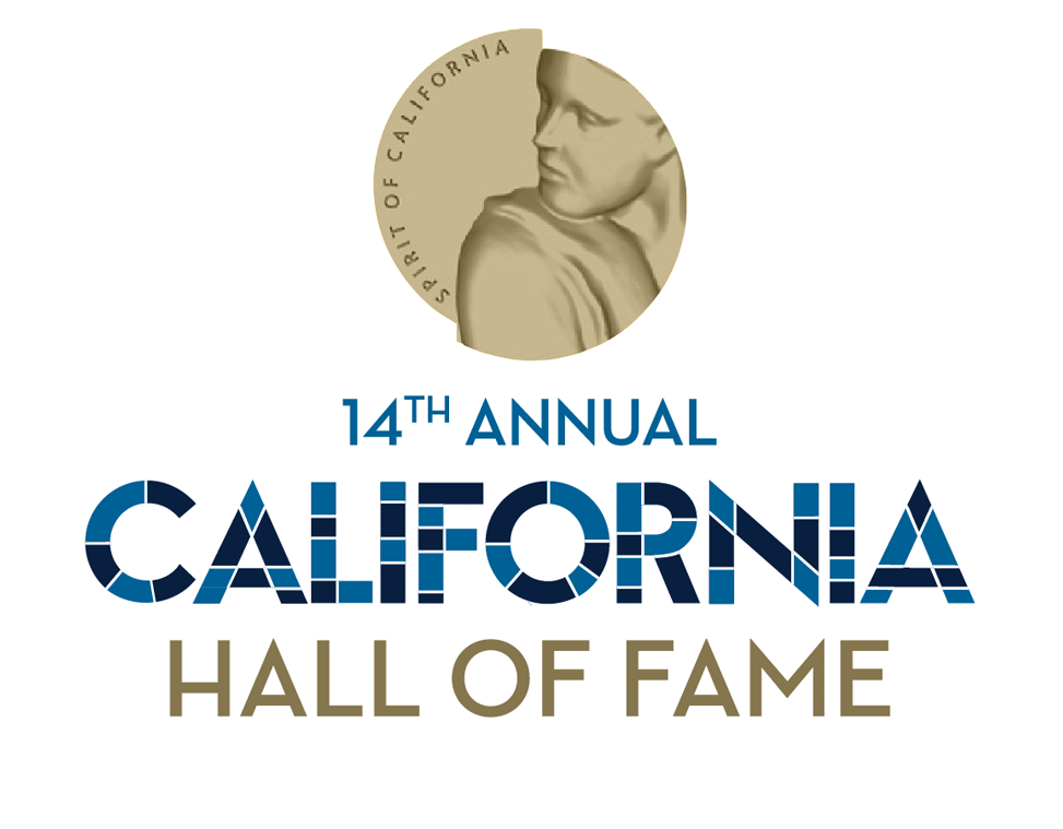 California Hall of Fame identity graphic image
