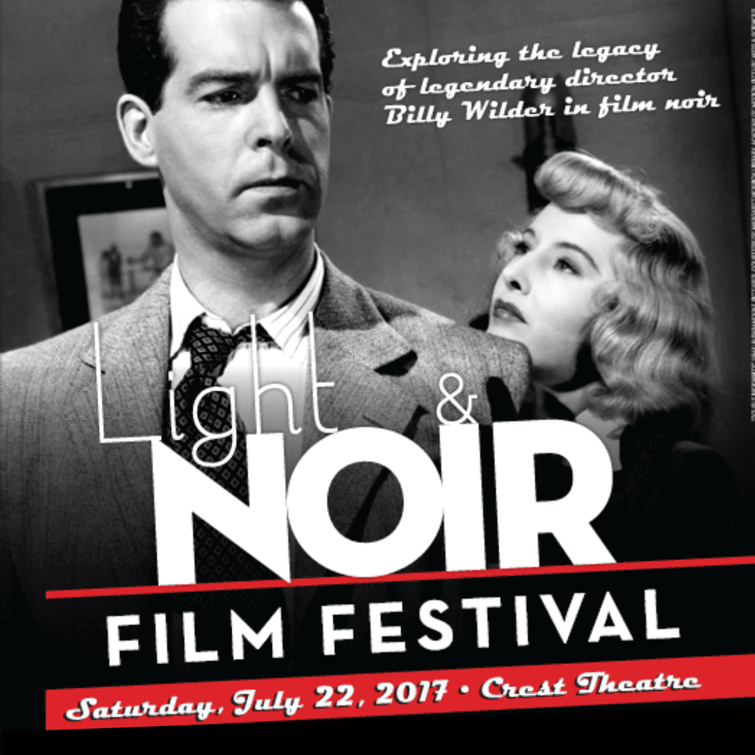 Light & Noir Film Festival brand system event activation poster image by Brand Architect Brenna Hamilton.