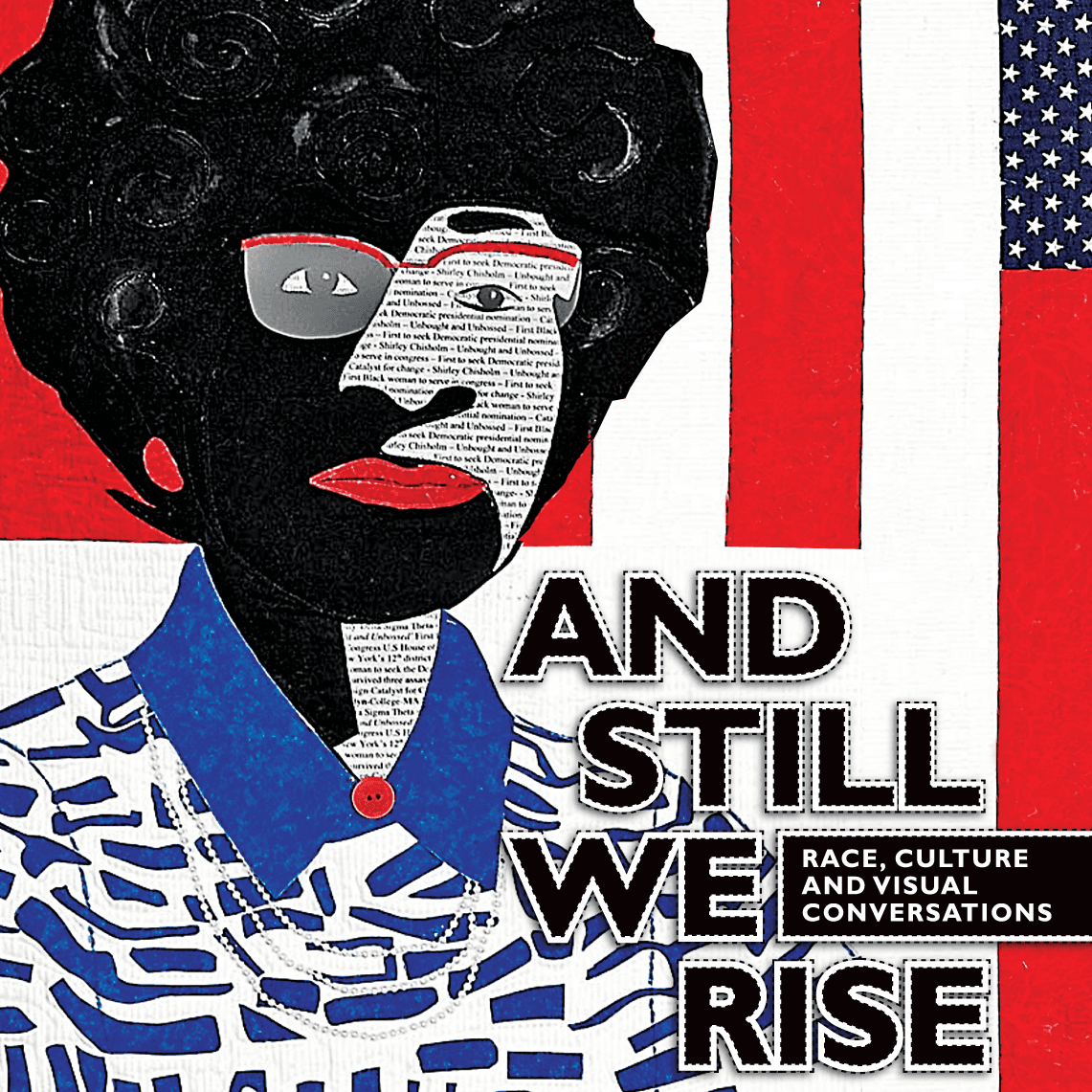 And Still We Rise exhibition brand system image
