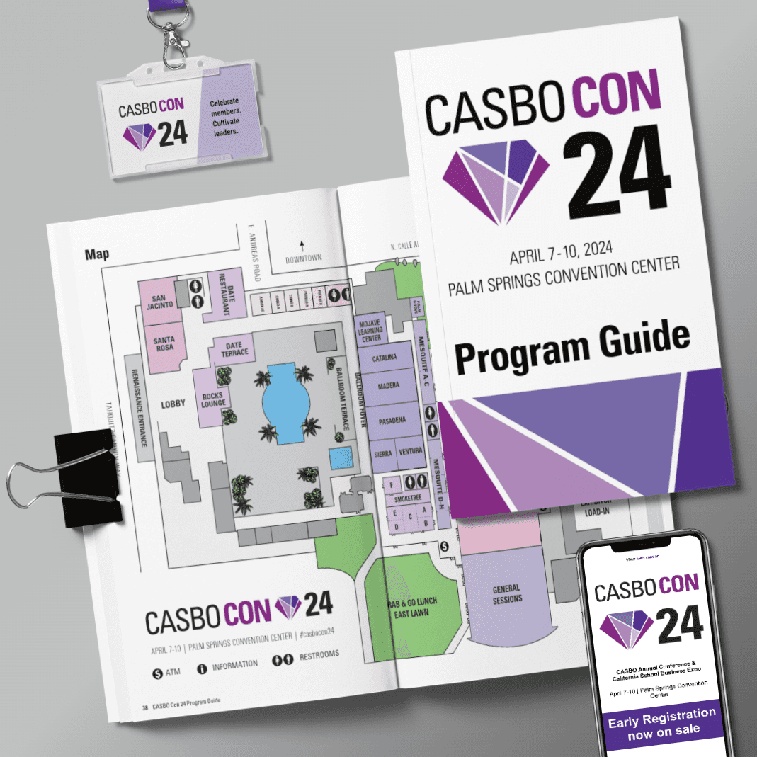 CASBO Con 24 annual conference brand system image 