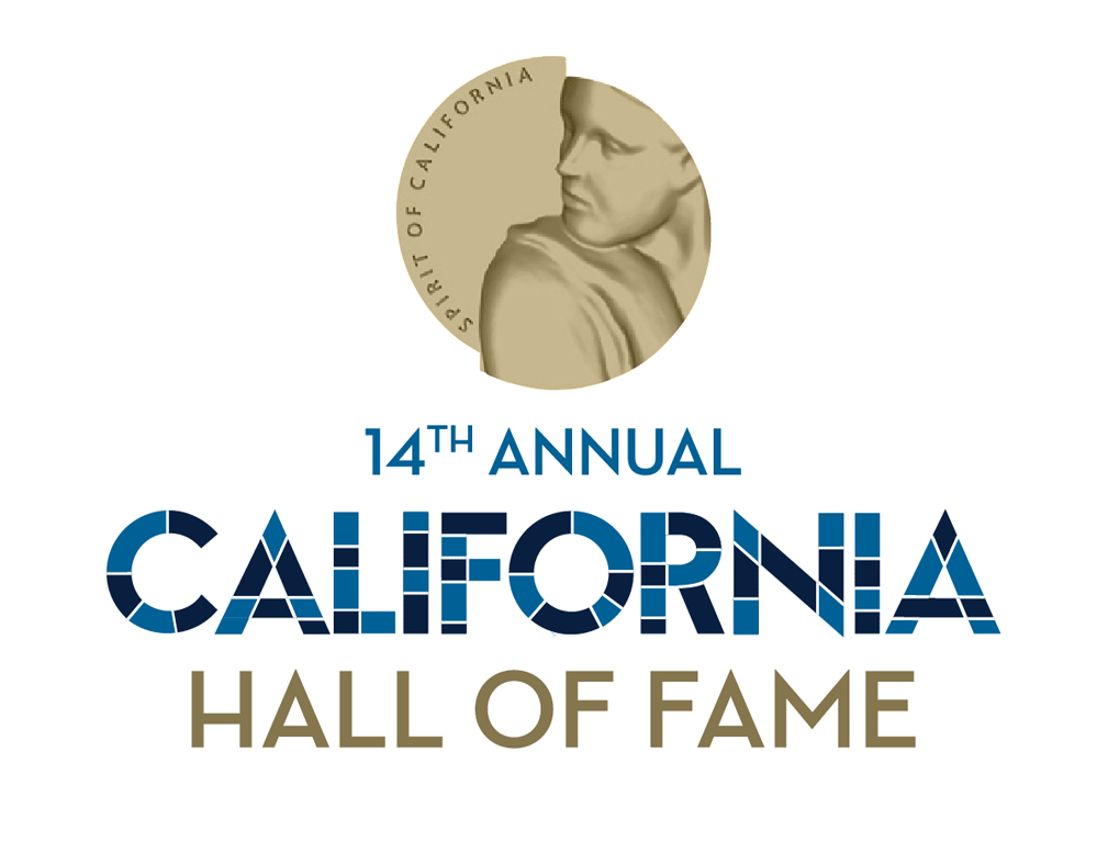 California Hall of Fame identity graphic image