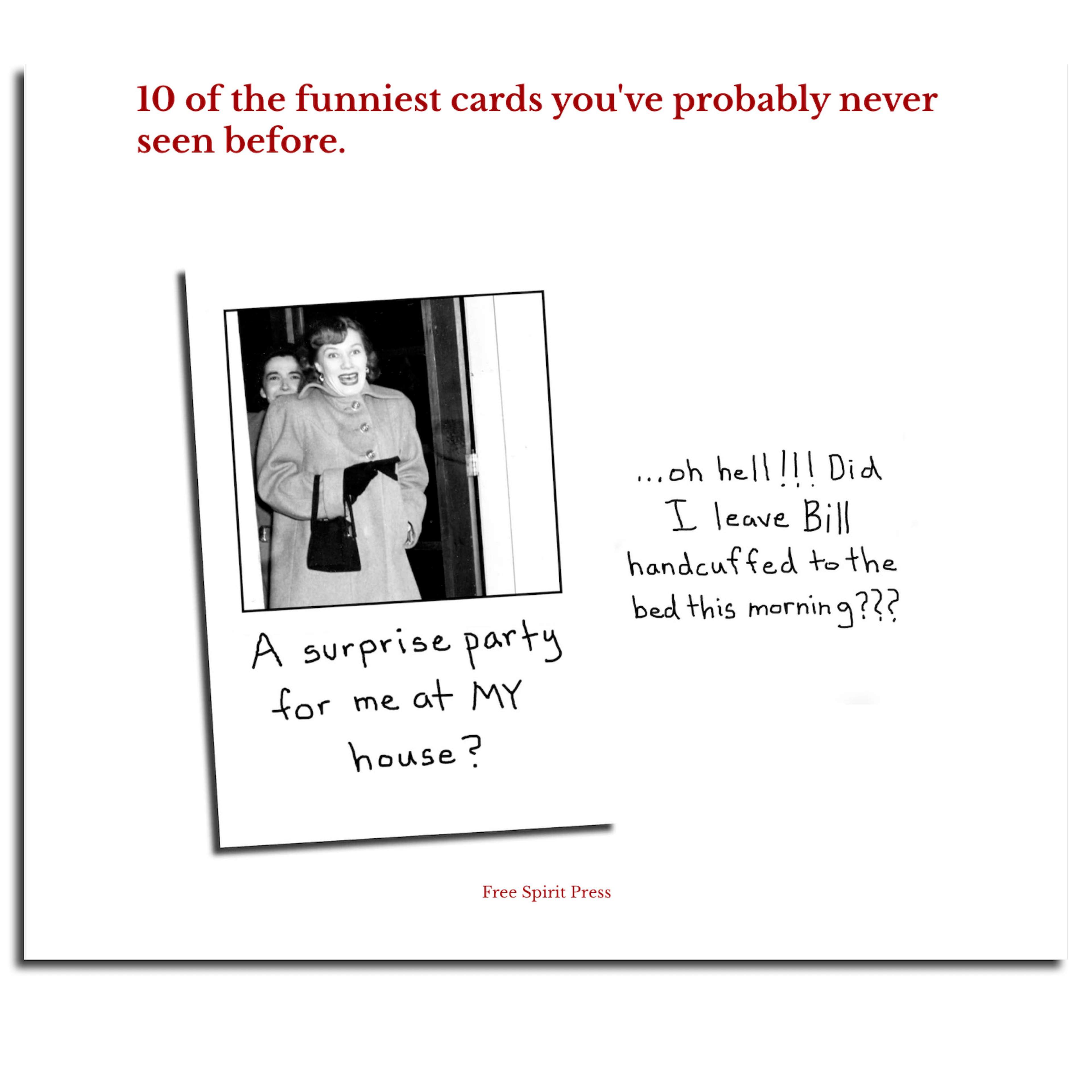 Rusty Pencil blog post about 10 of the funniest cards you've probably never seen before.