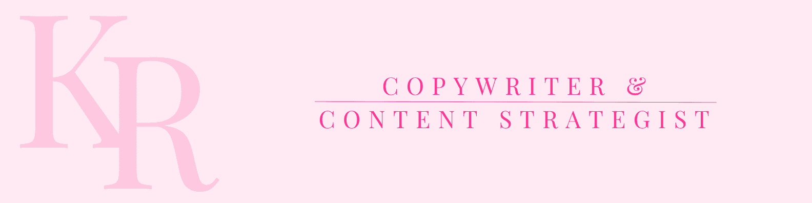 Copywriter & Content Strategist