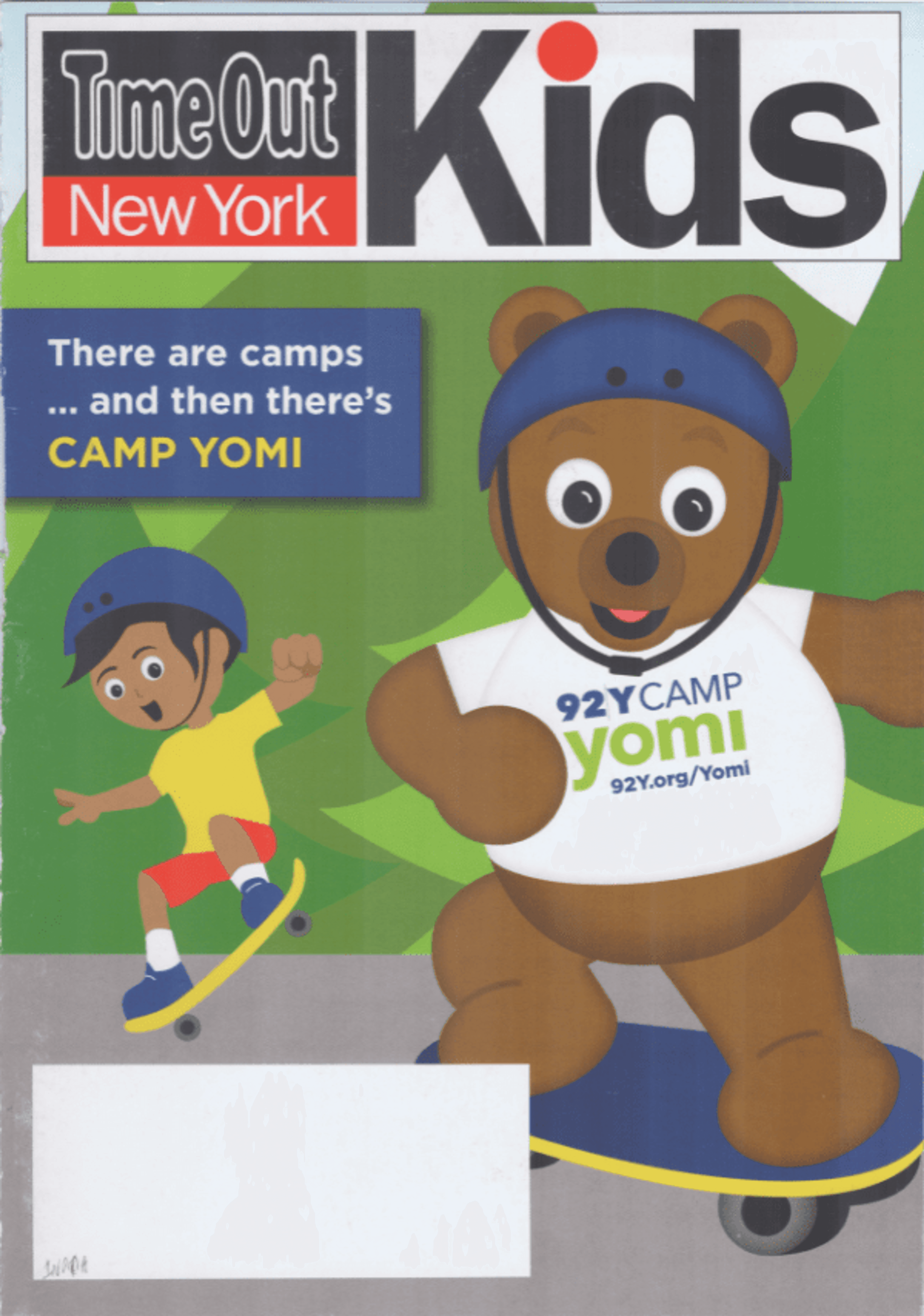 Time Out New York Kids ad cover