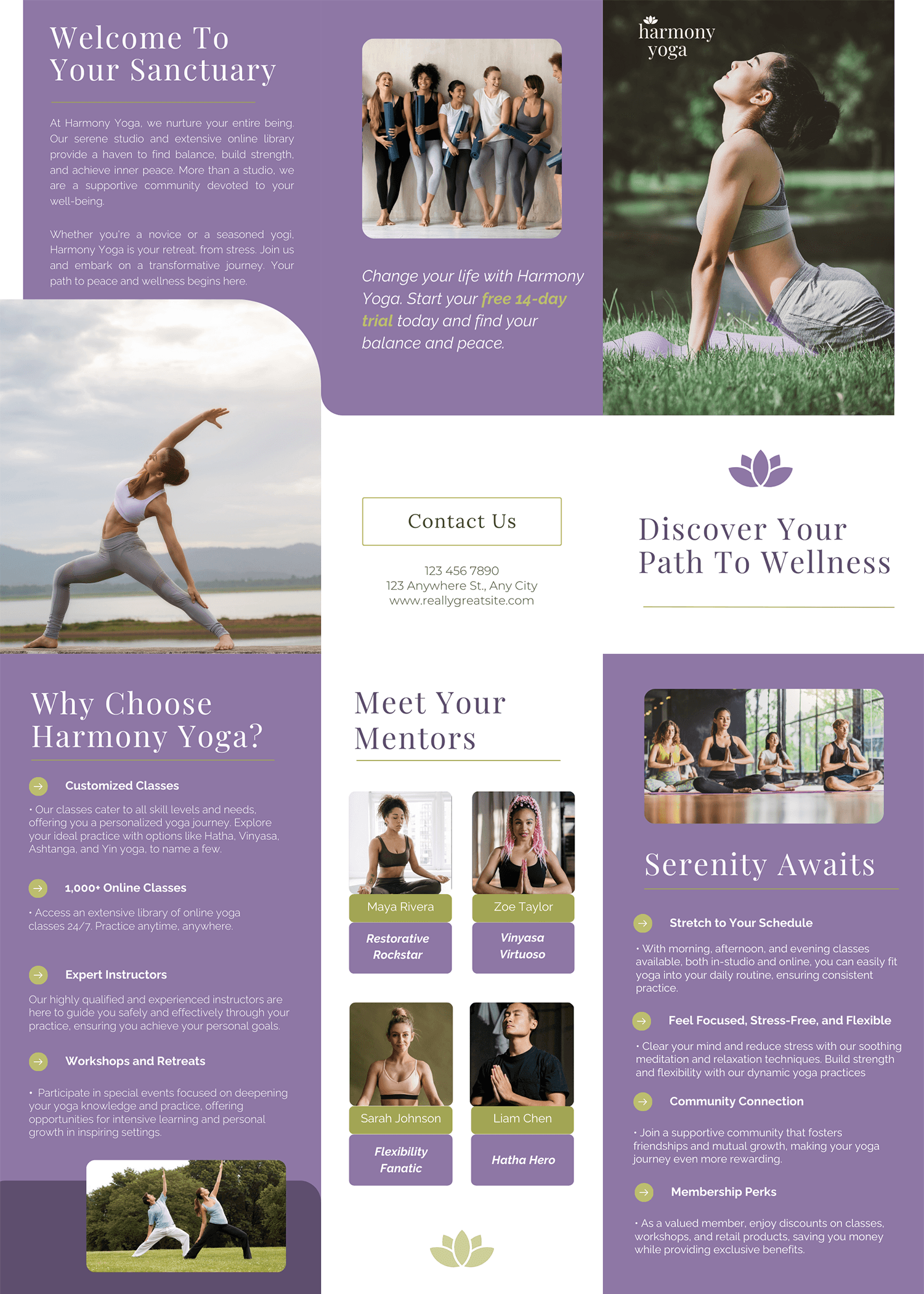 Start your 14-day free yoga trial and explore unlimited classes.