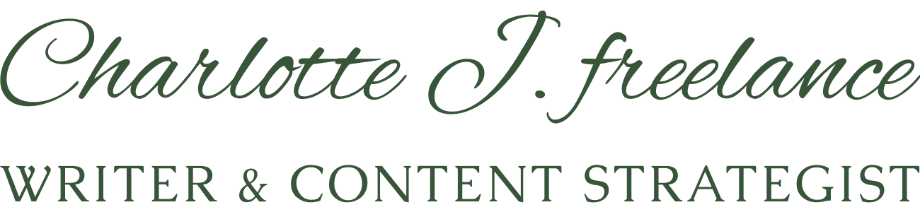 Charlotte J. freelance copywriter