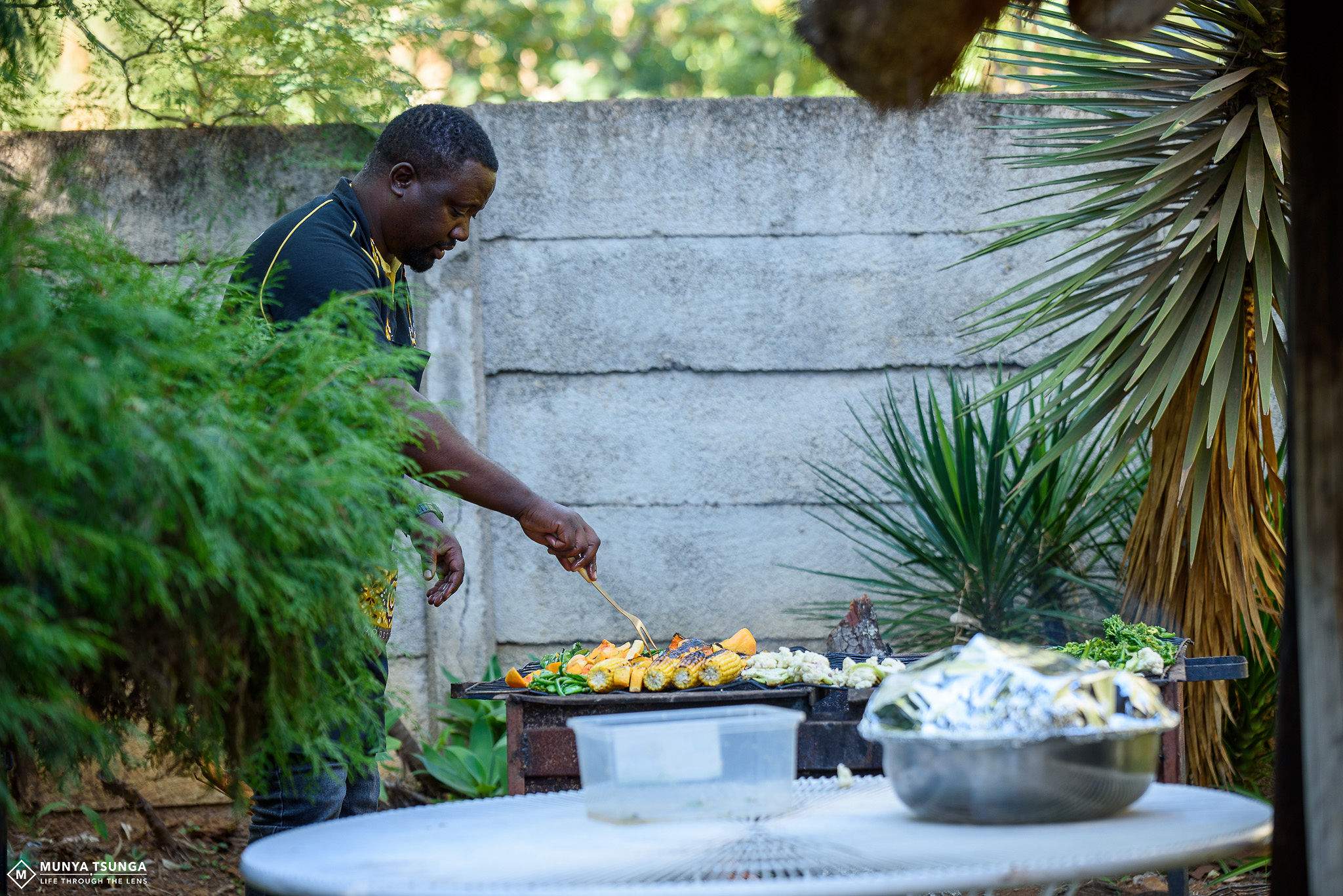 Chef duties. Thabang Manhika