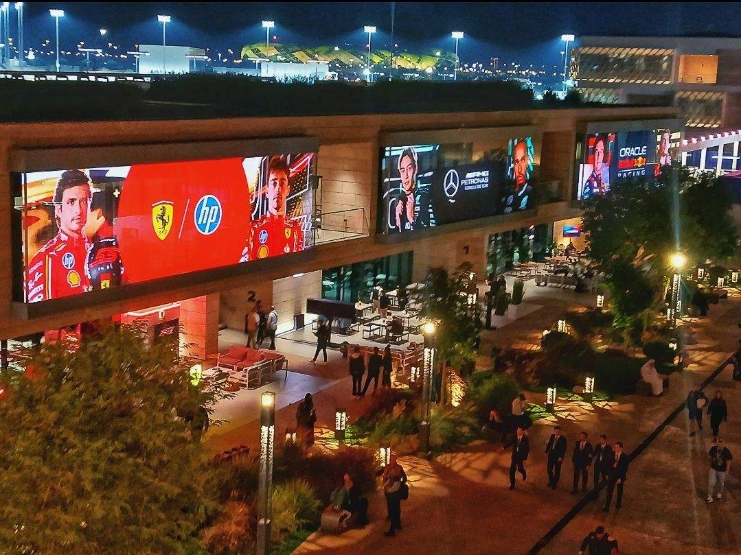 The Paddock, F1 Qatar Grand Prix. Pic by Thabang Manhika