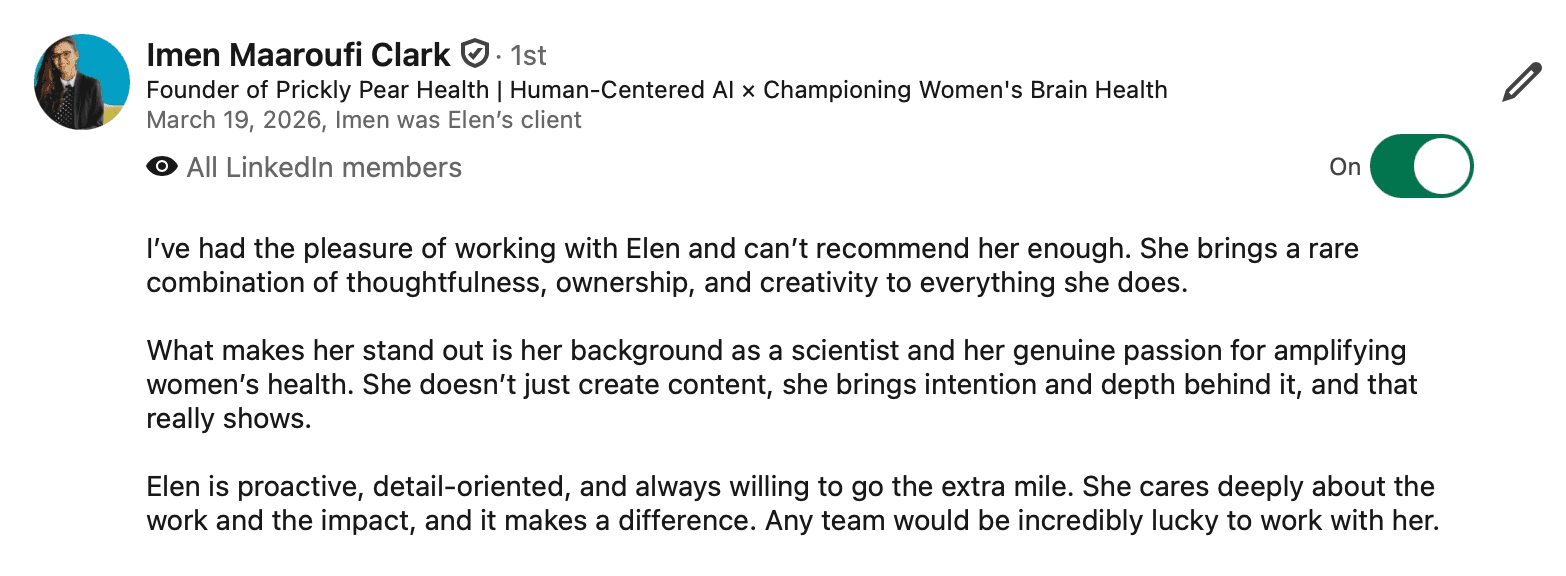 — Veronica Levinsky, Head of Marketing at Copyfolio