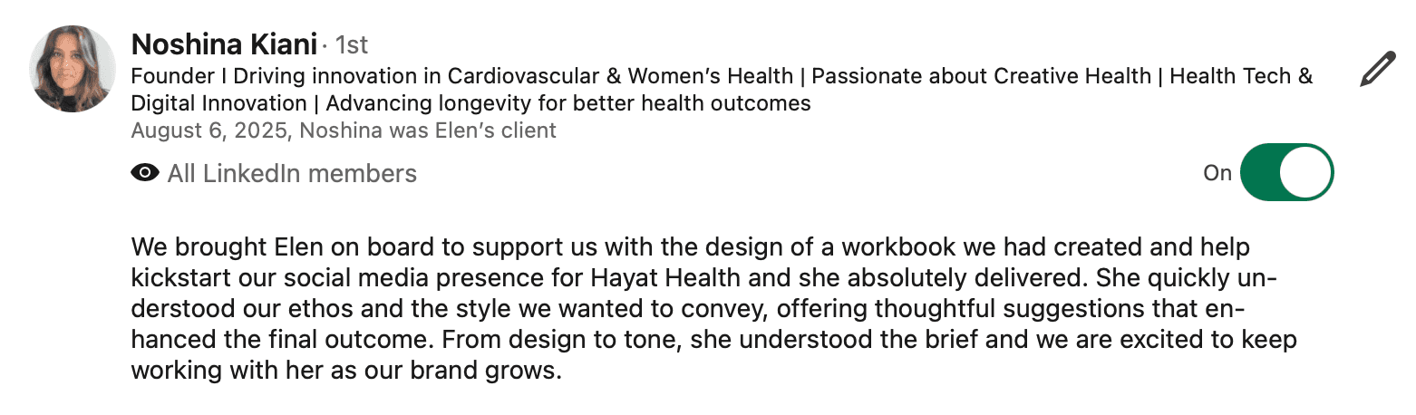 — Veronica Levinsky, Head of Marketing at Copyfolio