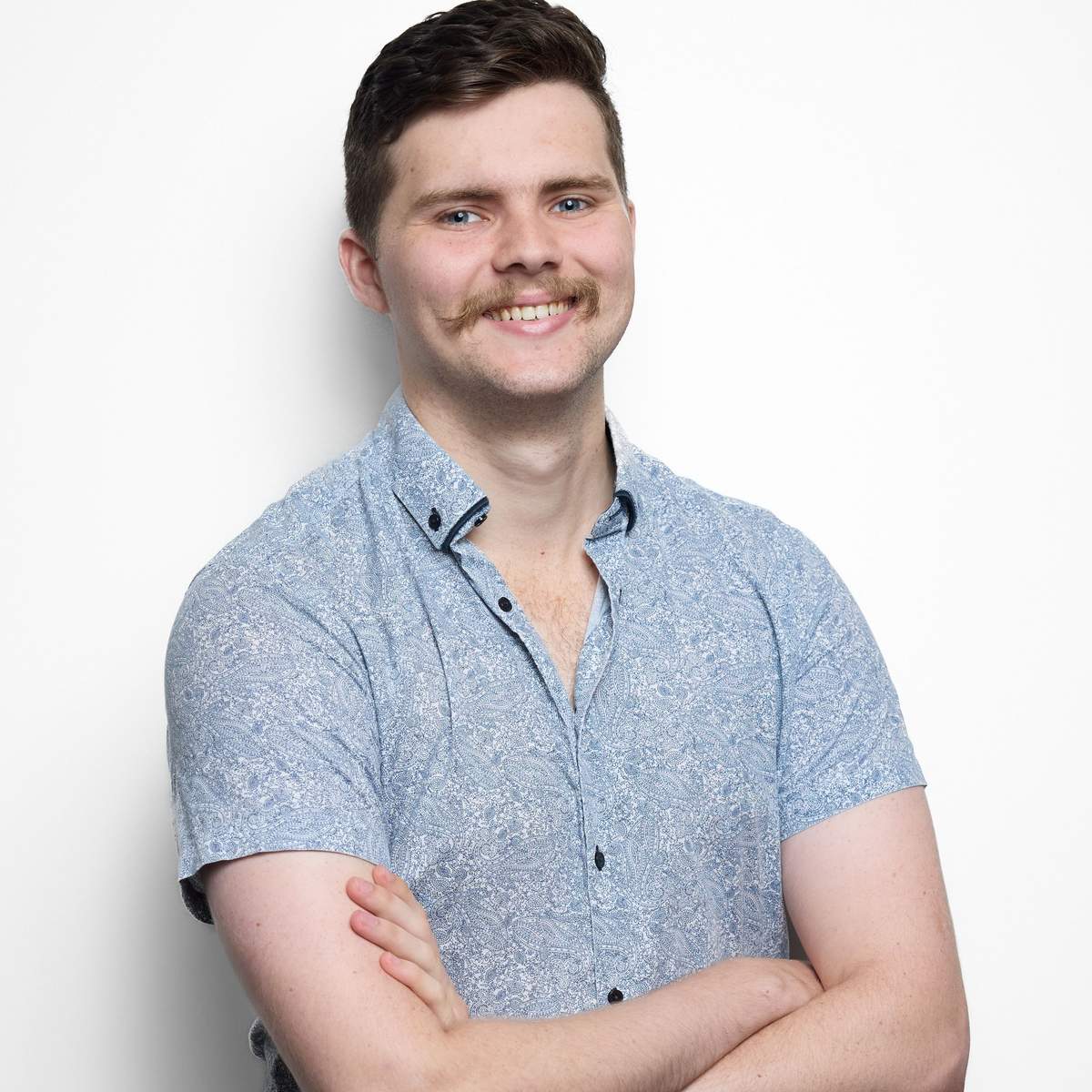 Bryce Kenyon the content marketing specialist smiling.