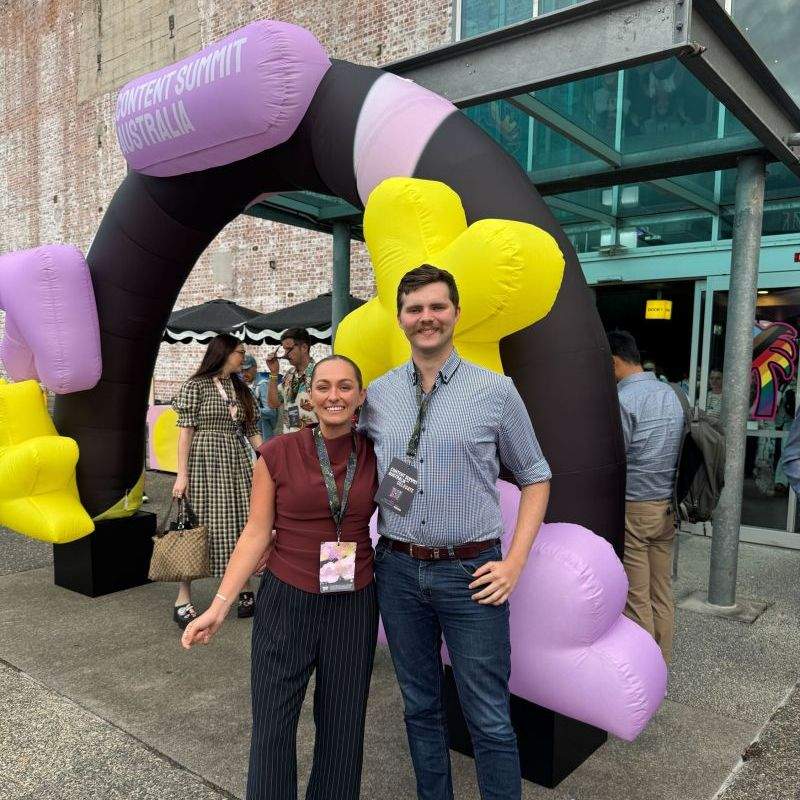 Laptop sitting on table ready to be used for content writing.