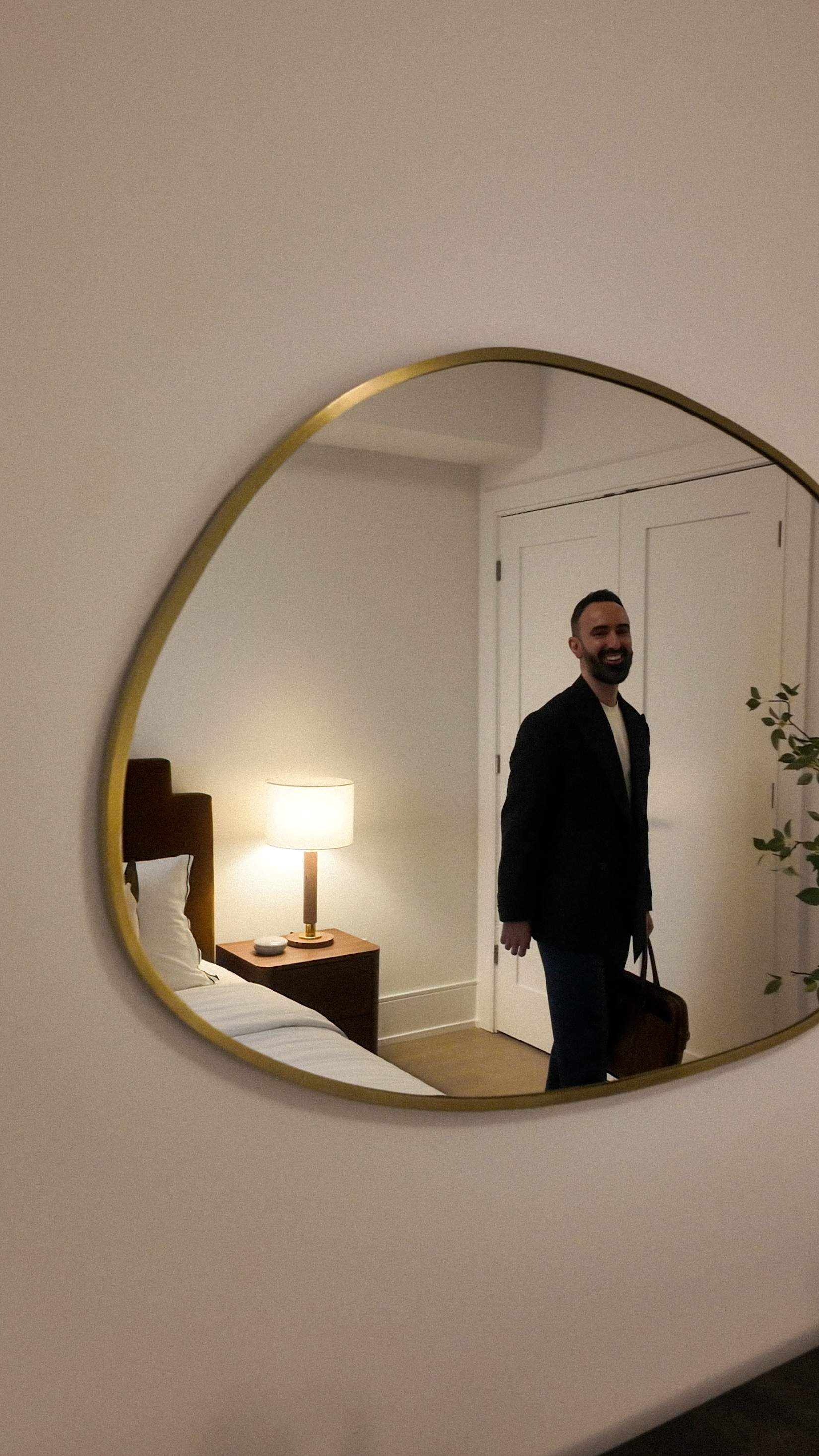 Exploring the bespoke bedroom design and custom details in the Signature Collection at Edenbridge, a luxury Toronto development. Suite 307