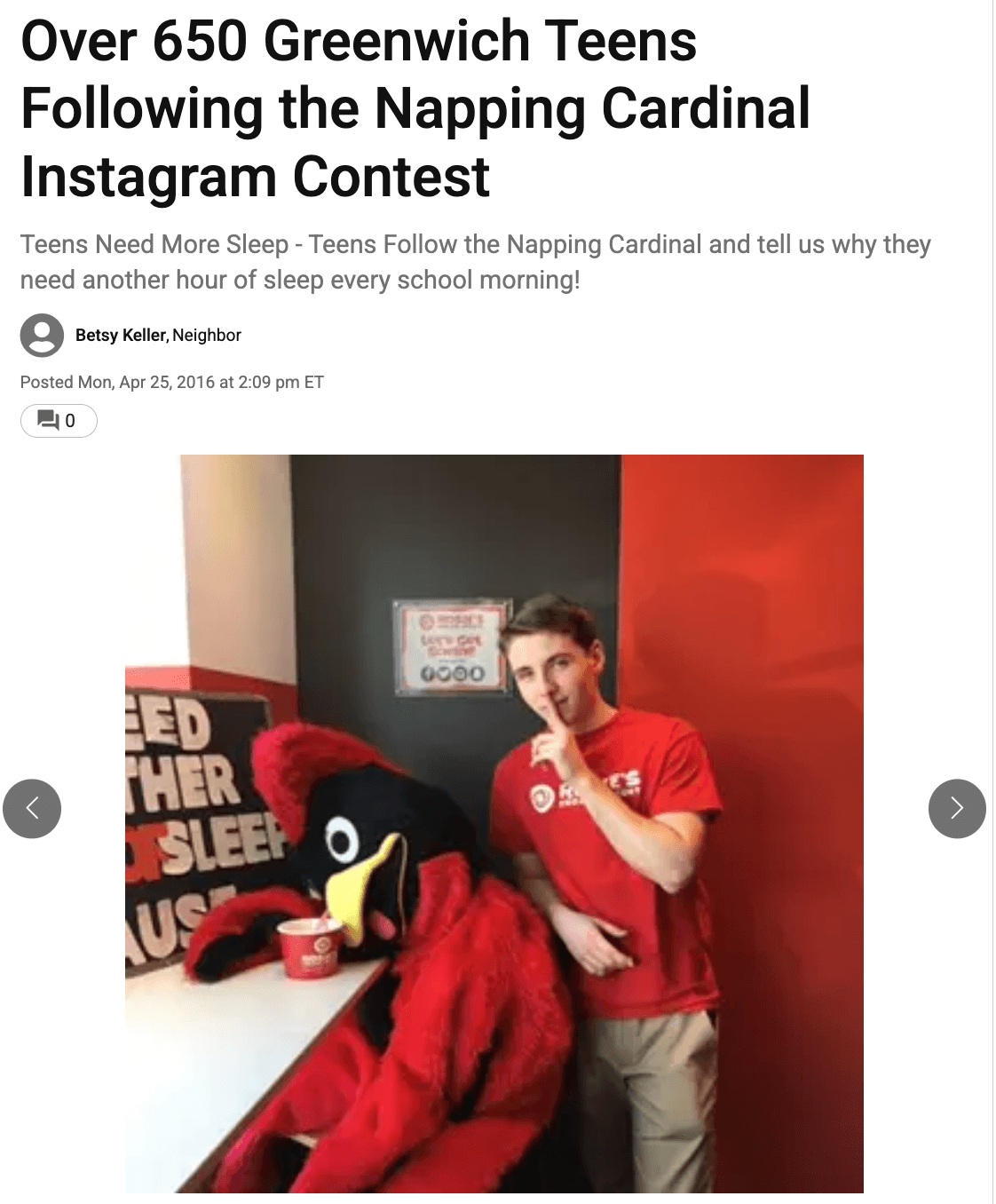 https://patch.com/connecticut/greenwich/over-650-greenwich-teens-following-napping-cardinal-instagram-contest-0
