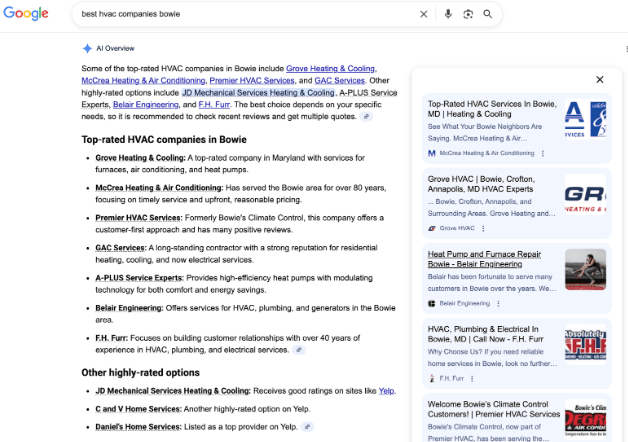 Grove appearing in AIOs