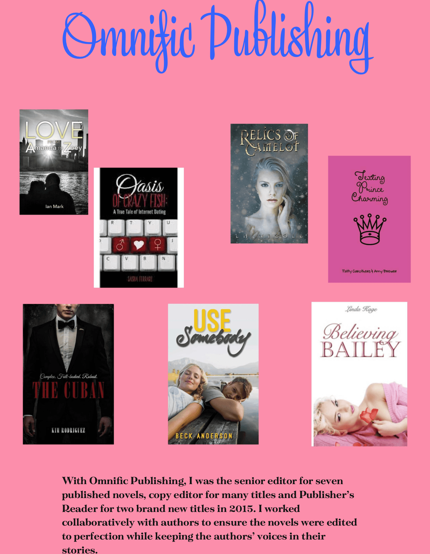 Black background with multicolor icons underneath. 