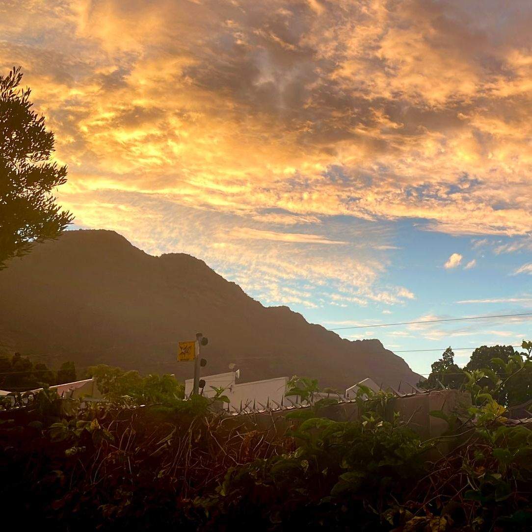 Golden hour in Riebeek West 